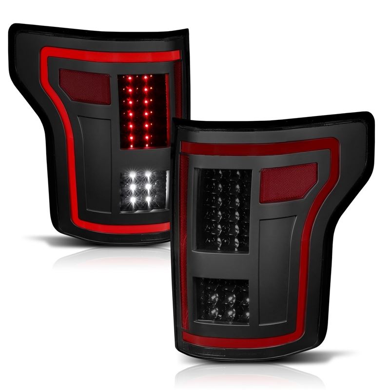 ANZO USA LED Taillights w/Smoke Sequential Lens, Pair (311294)