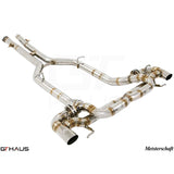 GTHAUS Super GT Racing Exhaust (Includes SUS SR Pipes) Stainless for 2011-2015 Mercedes-Benz SLS AMG(ME1621400)