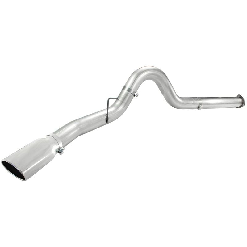 aFe ATLAS 5 IN Aluminized Steel DPF-Back Exhaust System w/Polished Tip (49-03055-P)