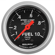 Load image into Gallery viewer, AutoMeter Fuel Pressure Gauge (3311-J)