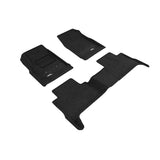 3D Maxpider ELEGANT Floor Mat, BLACK, 1ST ROW/2ND ROW (L1GM01804709)