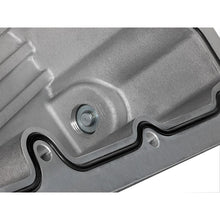 Load image into Gallery viewer, aFe Pro Series Engine Oil Pan Black w/ Machined Fins (46-70322)