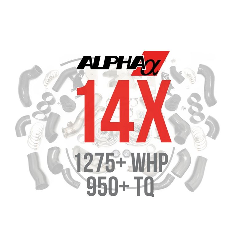 ALPHA 14x R35 GTR Turbo Kit - .83 (ALP.07.14.0118-1)