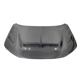 VIS Racing Double Sided Carbon Fiber Hood AS 2 Style for Civic FL5 Type R 23-24 (23HDFL54DAS2-010D)