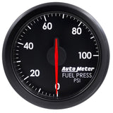 AutoMeter Airdrive 2-1/6in Fuel Pressure Gauge 0-100 PSI - Black (9171-T)