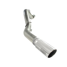 Load image into Gallery viewer, aFe Large Bore-HD 5 IN 409 Stainless Steel DPF-Back Exhaust System w/Polished Tip (49-44041-P)