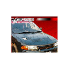 Load image into Gallery viewer, VIS Racing EVO 3 Style Black Carbon Fiber Hood (93MTMIR4DEV3-010C)