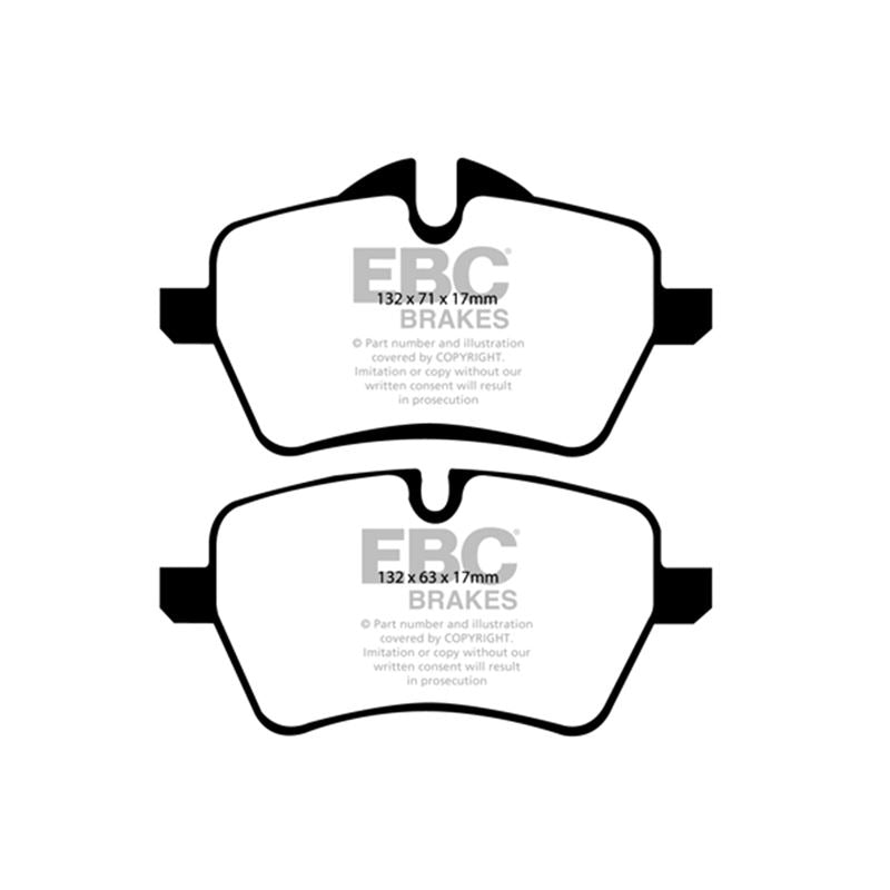 EBC Redstuff Ceramic Low Dust Brake Pads (DP31789C)