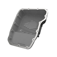 Load image into Gallery viewer, aFe Power Transmission Pan Black w/ Machined Fins (46-71160B)