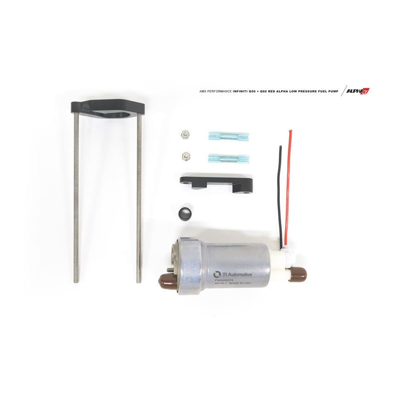 AMS Performance Q50/Q60 Red ALPHA Low Pressure Fuel Pump Upgrade (ALP.28.07.0002-1)