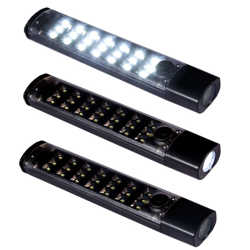 ANZO USA Bed Rail Lights Universal LED Utility Bar Black (861135)