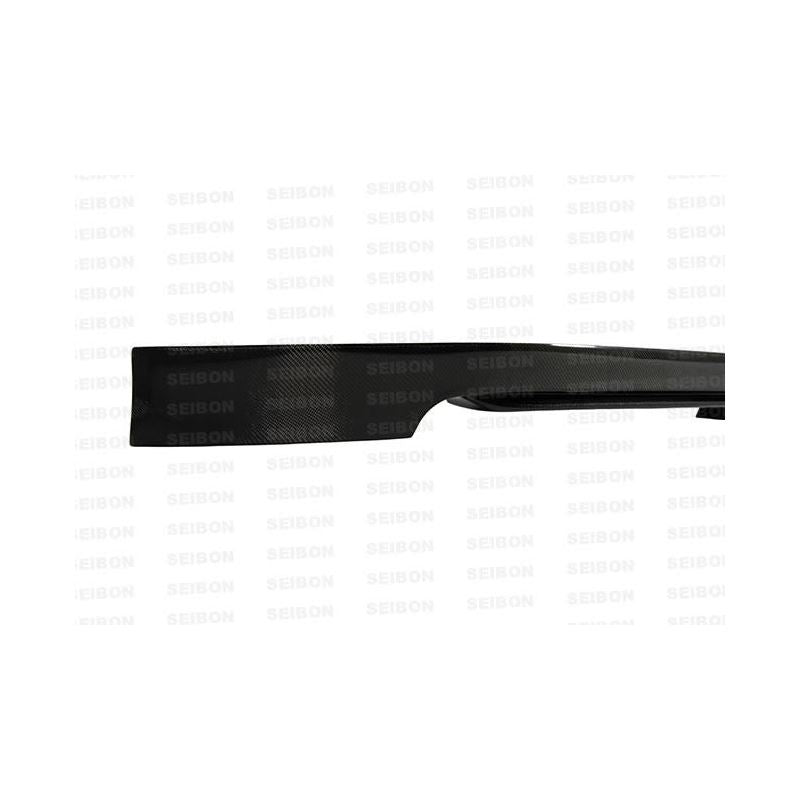 Seibon TR-style carbon fiber rear lip for 2011-2013 Scion TC (RL1112SCNTC-TR)