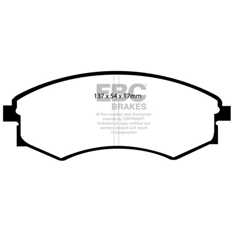 EBC Redstuff Ceramic Low Dust Brake Pads (DP31358C)