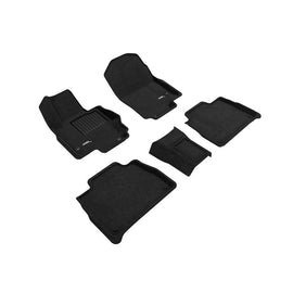 3D Maxpider ELEGANT Floor Mat, BLACK, 1ST ROW/2ND ROW (L1MB11804709)