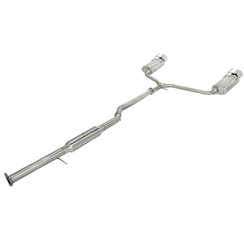 Takeda 2-1/2 IN to 1-3/4 IN 304 Stainless Steel Cat-Back Exhaust System (49-36609)