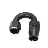 Snow Performance -10AN 180 Degree PTFE Hose End (Black) (SNF-60118)