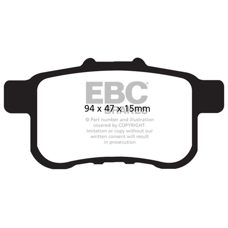 EBC Greenstuff 2000 Series Sport Brake Pads (DP21987)