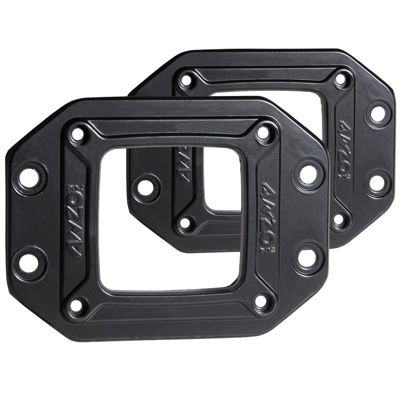 ANZO USA Mounting Bracket Universal 3inx 3in Rugged Off Road LED Flush Mount Brackets (851066)