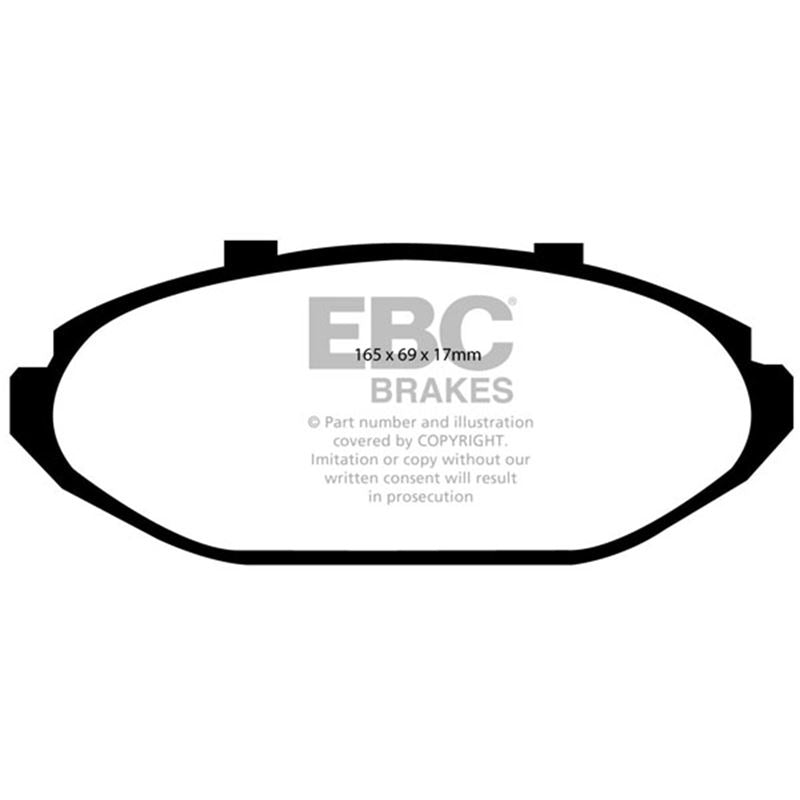 EBC Greenstuff 2000 Series Sport Brake Pads (DP21615P)