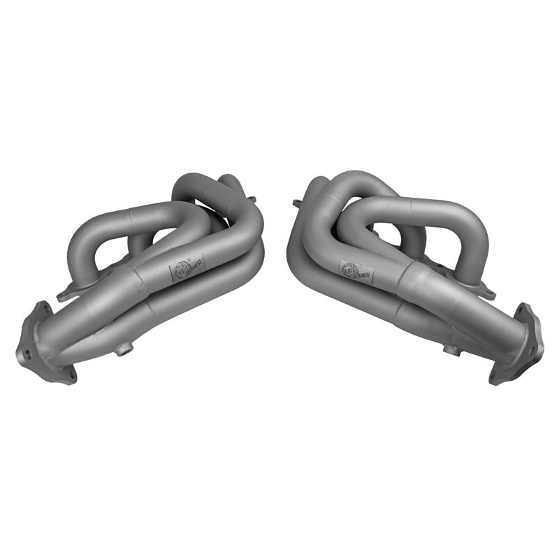 aFe Twisted Steel 1-7/8 IN to 2-3/4 IN 304 Stainless Headers w/Titanium(48-34148-T)