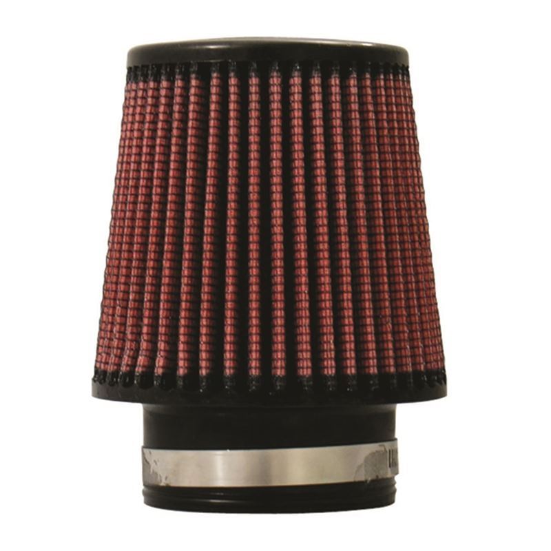 Injen High Performance Air Filter - 3.00 Black Filter 6 Base / 5 Tall / 4 Top - 45 Pleat (X-1017-BR)