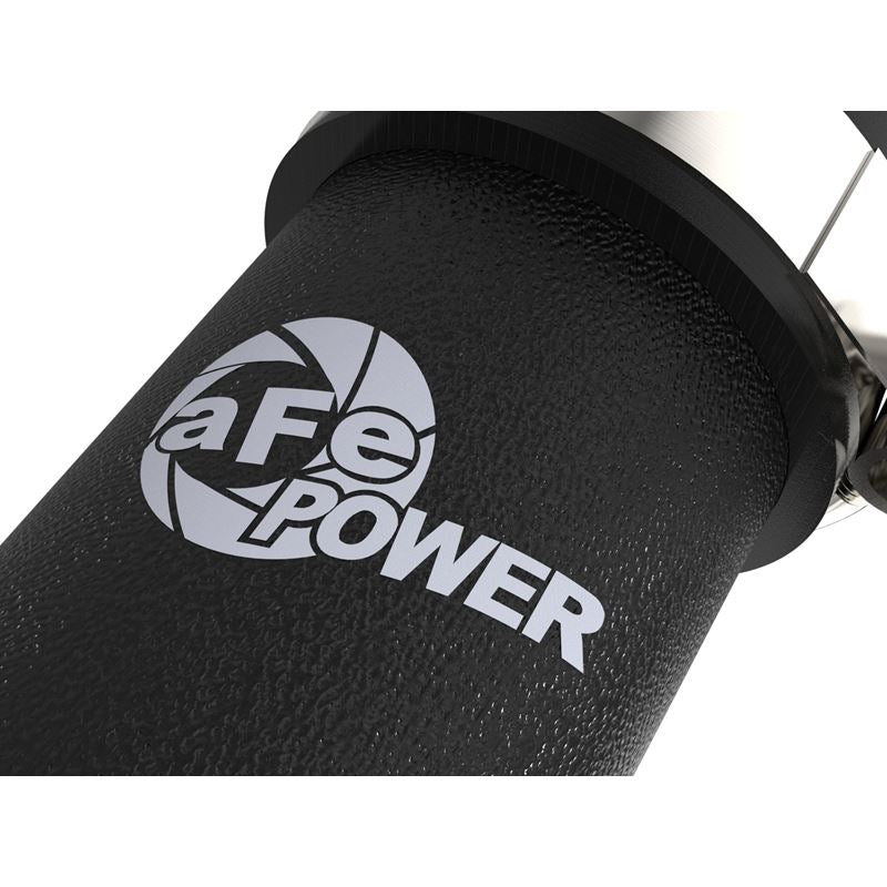 aFe Power BladeRunner 3 IN Aluminum Hot Charge Pipe Black (46-20608-B)