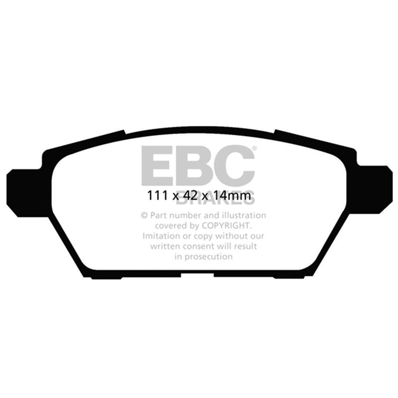 EBC Greenstuff 2000 Series Sport Brake Pads (DP21766)