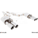 GTHAUS Super Light GT Racing Exhaust Stainless for 2014-2018 BMW M6 Gran Coupe(BM2711405)