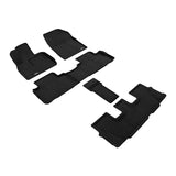 3D Maxpider ELEGANT Floor Mat, BLACK, 1ST ROW/2ND ROW/3RD ROW (L1HY10104709)