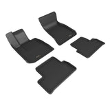 3D Maxpider 22-23 BMW i4 (G26) R1 R2 Floor Mat - Kagu Black (L1BM12901509)