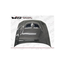 Load image into Gallery viewer, VIS Racing EVO Style Black Carbon Fiber Hood (99MTGAL4DEV-010C)