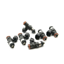 Load image into Gallery viewer, Deatschwerks Bosch EV14 Universal 40mm/14mm matched set of 6 injectors 220 lb/hr (16S-00-2200-6)