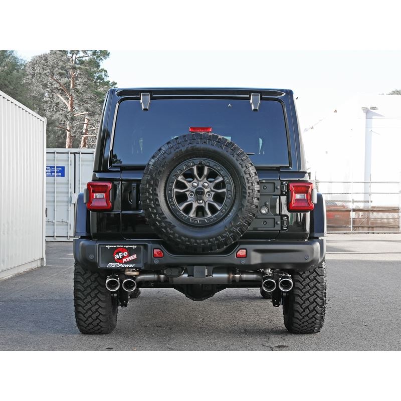 aFe Power Cat-Back Exhaust System for 2021-2022 Jeep Wrangler(49-38098-P)