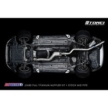 Load image into Gallery viewer, FULL TITANIUM MUFFLER KIT EXPREME Ti JZA80 (TB6090-TY03A)