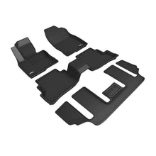 Load image into Gallery viewer, 3D Maxpider KAGU Floor Mat, BLACK, 1ST ROW/2ND ROW/3RD ROW (L1MZ07401509)