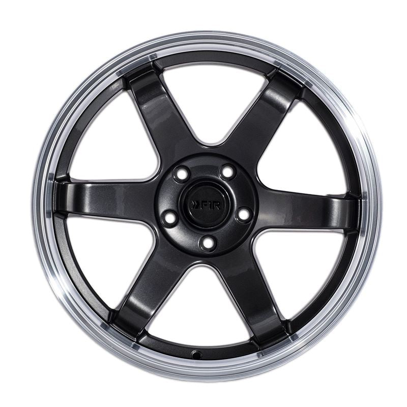 F1R F106 18x9.5 - Gunmetal/ Polish Wheel