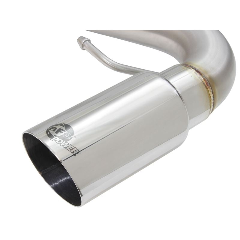 aFe MACH Force-Xp 2-1/2in Stainless Steel Downpipe-Back Exhaust Sys w/Polished Tip (49-36327-P)