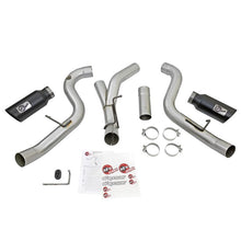 Load image into Gallery viewer, aFe ATLAS 4 IN Aluminized Steel DPF-Back Exhaust System w/Black Tip (49-04080-B)