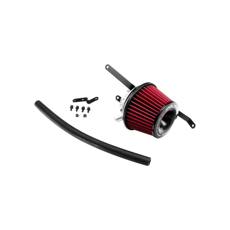 APEXiÂ® Power Metal Polished Short Ram Air Intake System with Red Filter (507-Z002)
