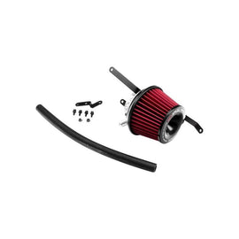 APEXi® Power Metal Polished Short Ram Air Intake System with Red Filter (507-Z002)