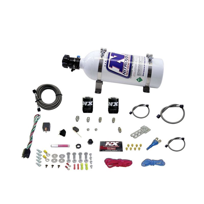 Nitrous Express All Ford EFI Single Nozzle Nitrous Kit (35 -50-150HP) w/5lb Bottle (20922-05)