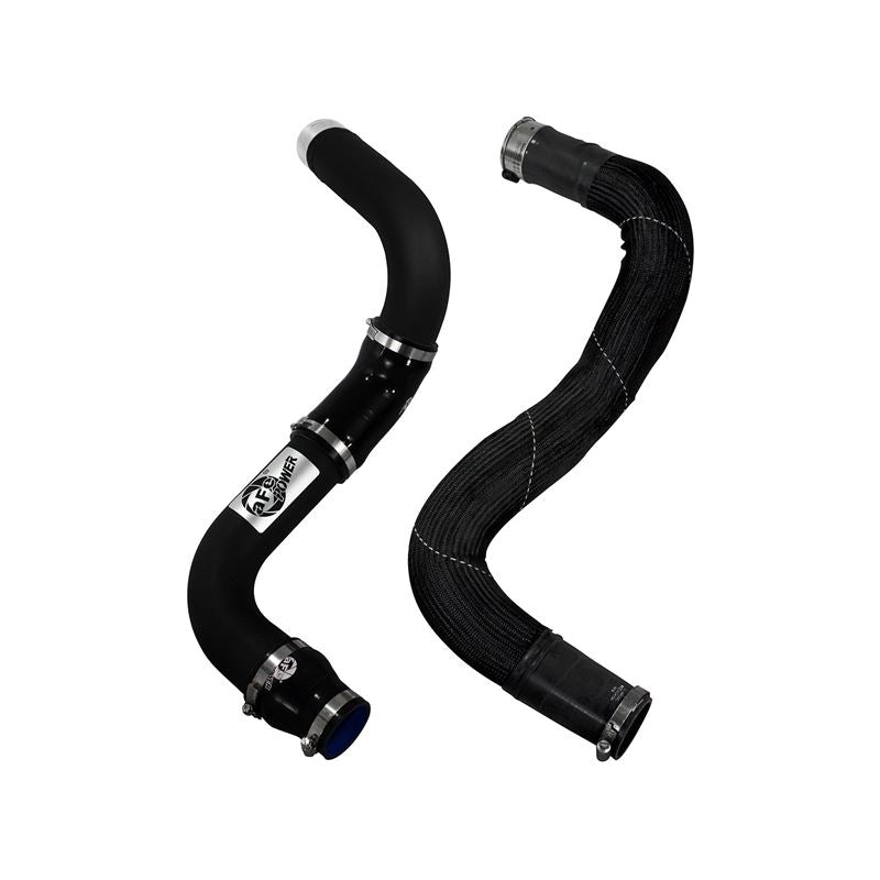 aFe BladeRunner 3 IN Aluminum Cold Charge Pipe Black (46-20179-B)