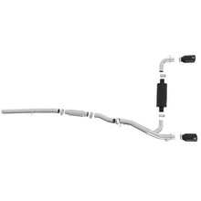 Load image into Gallery viewer, Takeda 3 IN 304 Stainless Steel Cat-Back Exhaust System w/ Black Tip (49-33103-B)