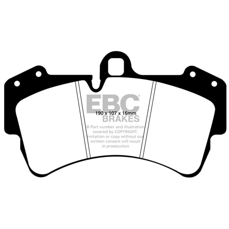 EBC Yellowstuff Street And Track Brake Pads (DP41473R)