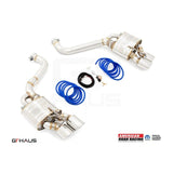 GTHAUS American Roar Super Racing series GTC (V.C) Exhaust; 4x102mm (Round Split); Stainless Steel (DD0141806)