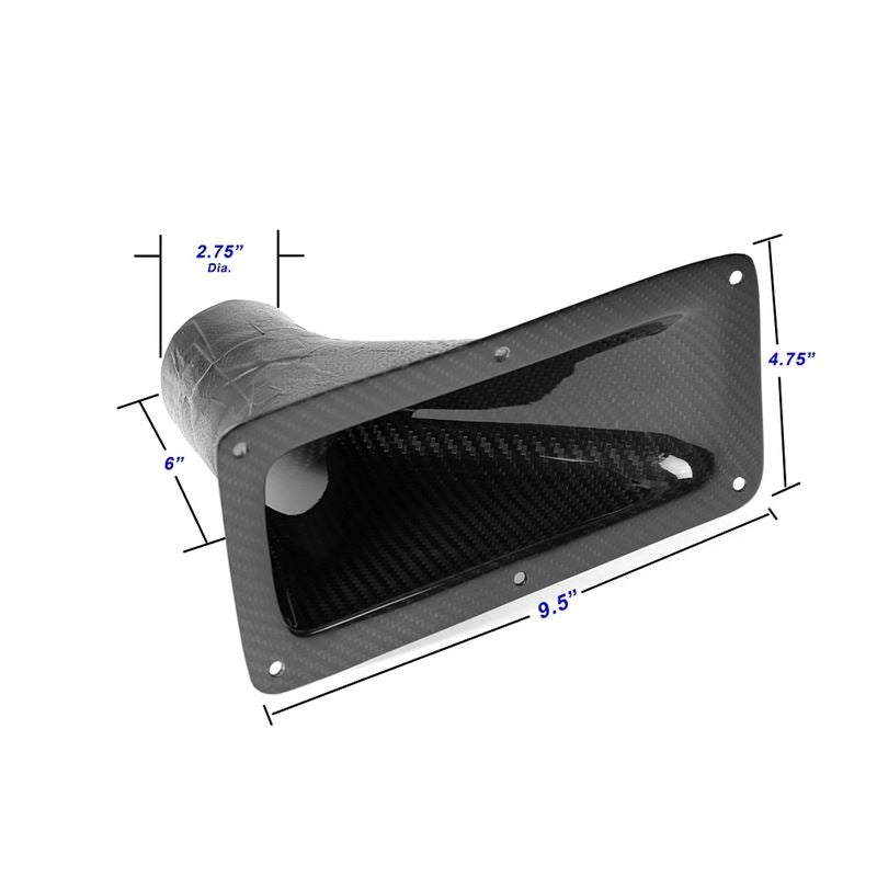 APR Performance Air Inlet 9.25" x 4.75" with Flange (CF-109575)