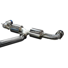 Load image into Gallery viewer, Injen Technology Stainless Steel Cat-Back Exhaust System w/ Burnt Titanium Tips for 20-22 Toyota GR Supra (SES2300TT)