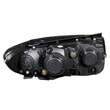 Load image into Gallery viewer, ANZO USA 2007-2007 Hyundai Santa Fe Projector Headlights w/ LED Black (111237)