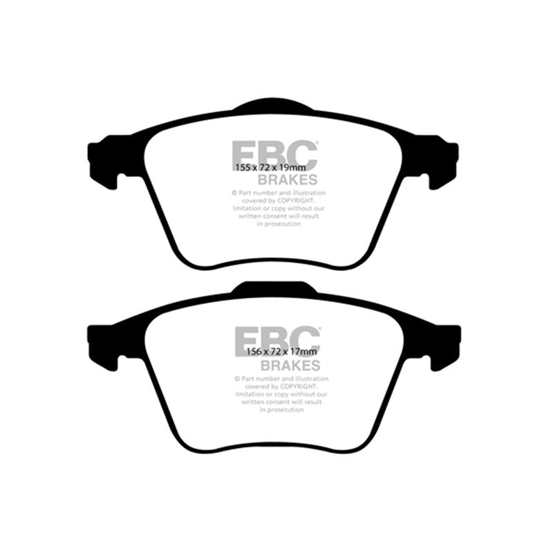 EBC Yellowstuff Street And Track Brake Pads (DP41679R)