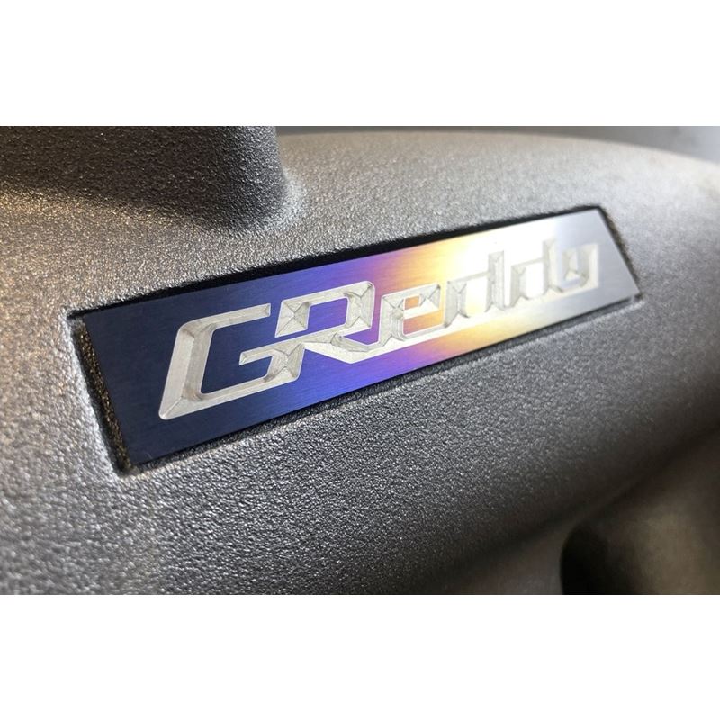 GReddy Titanium Emblem - (105x20mm) (18000201)